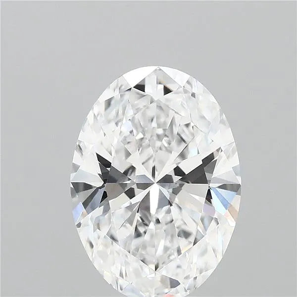 3.06ct Oval Lab Grown Diamond (Colour D, Clarity VVS2, IGI Certified)