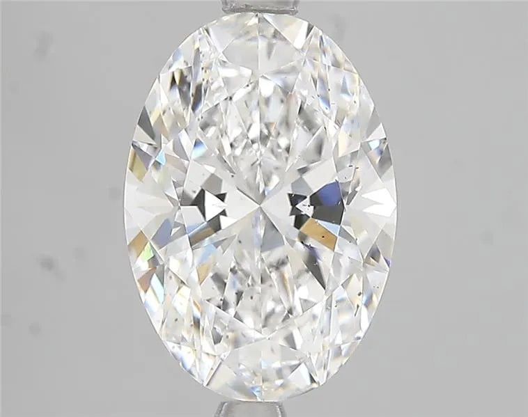 3.06ct Oval Lab Grown Diamond (Colour E, Clarity SI1, IGI Certified)