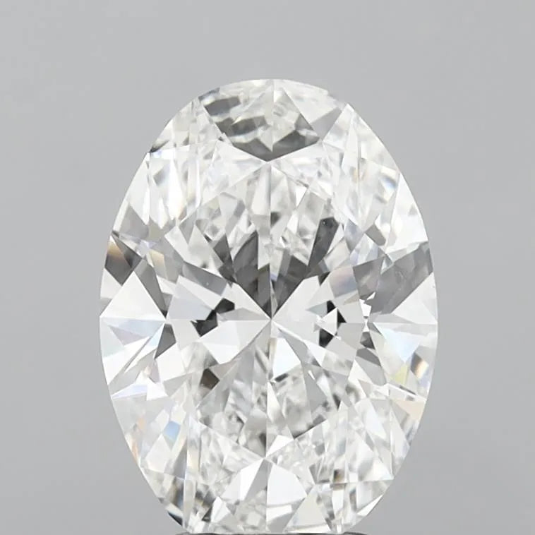 3.06ct Oval Lab Grown Diamond (Colour E, Clarity VS1, IGI Certified)