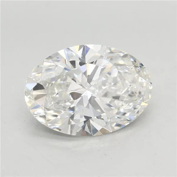 3.06ct Oval Lab Grown Diamond (Colour E, Clarity VS1, IGI Certified)