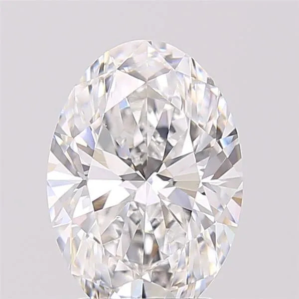 3.06ct Oval Lab Grown Diamond (Colour E, Clarity VS1, IGI Certified)