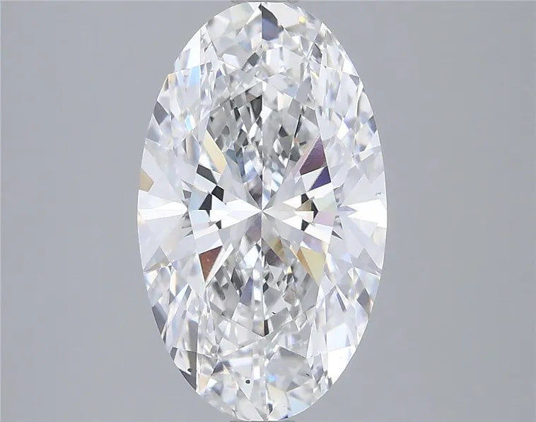 3.06ct Oval Lab Grown Diamond (Colour E, Clarity VS2, IGI Certified)