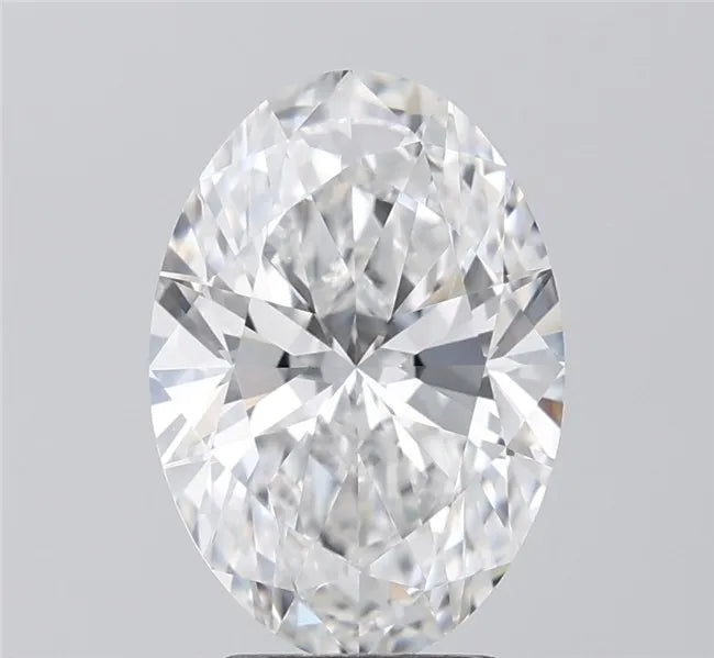 3.06ct Oval Lab Grown Diamond (Colour E, Clarity VVS1, IGI Certified)