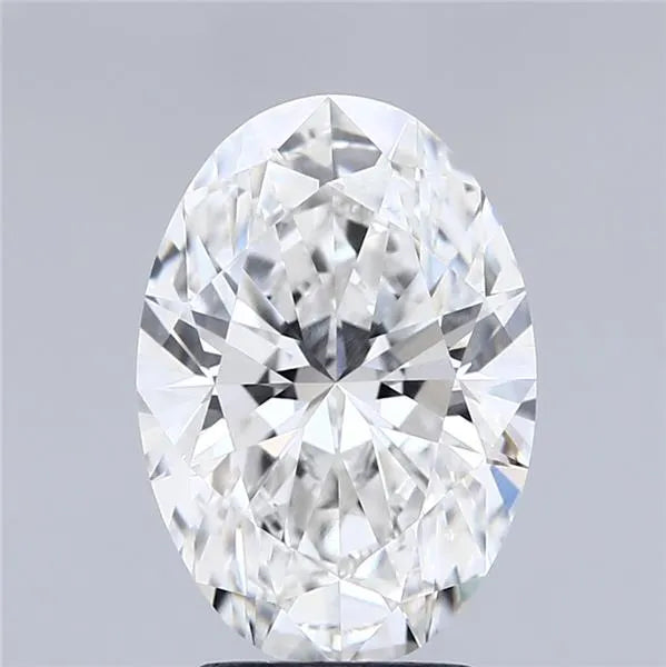 3.06ct Oval Lab Grown Diamond (Colour E, Clarity VVS1, IGI Certified)