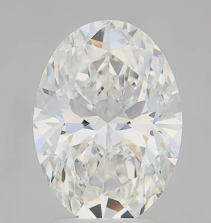 3.06ct Oval Lab Grown Diamond (Colour E, Clarity VVS1, IGI Certified)