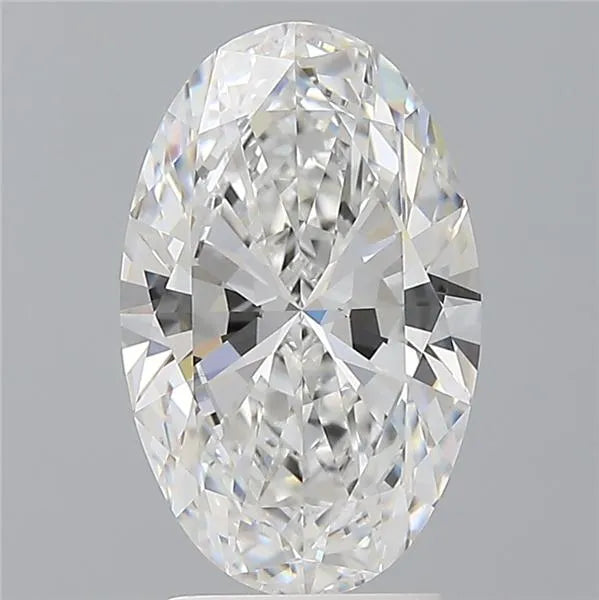 3.06ct Oval Lab Grown Diamond (Colour E, Clarity VVS1, IGI Certified)