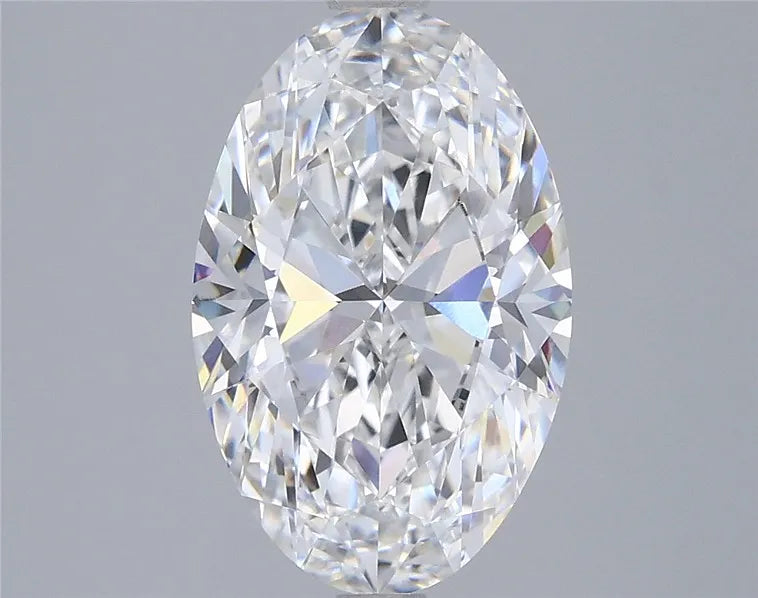 3.06ct Oval Lab Grown Diamond (Colour E, Clarity VVS2, IGI Certified)