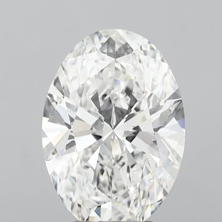 3.06ct Oval Lab Grown Diamond (Colour E, Clarity VVS2, IGI Certified)