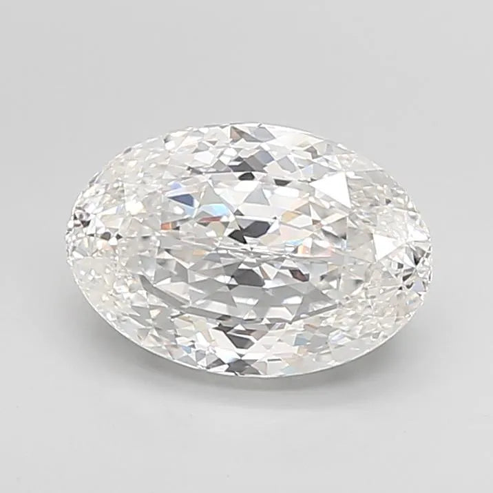 3.06ct Oval Lab Grown Diamond (Colour E, Clarity VVS2, IGI Certified)