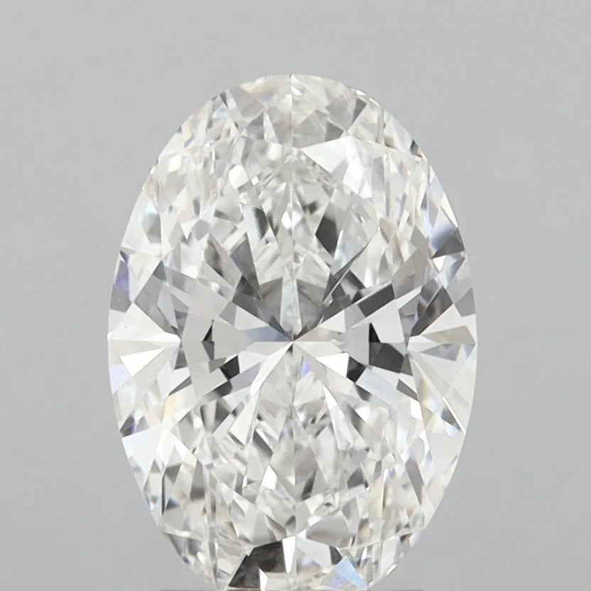 3.06ct Oval Lab Grown Diamond (Colour E, Clarity VVS2, IGI Certified)