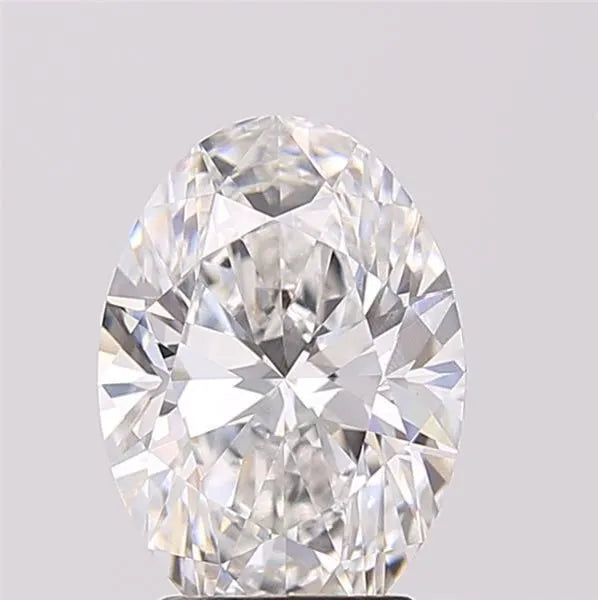 3.06ct Oval Lab Grown Diamond (Colour E, Clarity VVS2, IGI Certified)