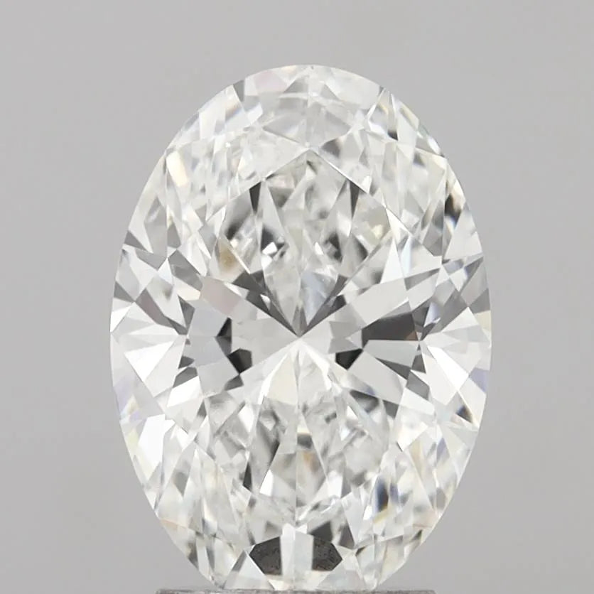 3.06ct Oval Lab Grown Diamond (Colour E, Clarity VVS2, IGI Certified)