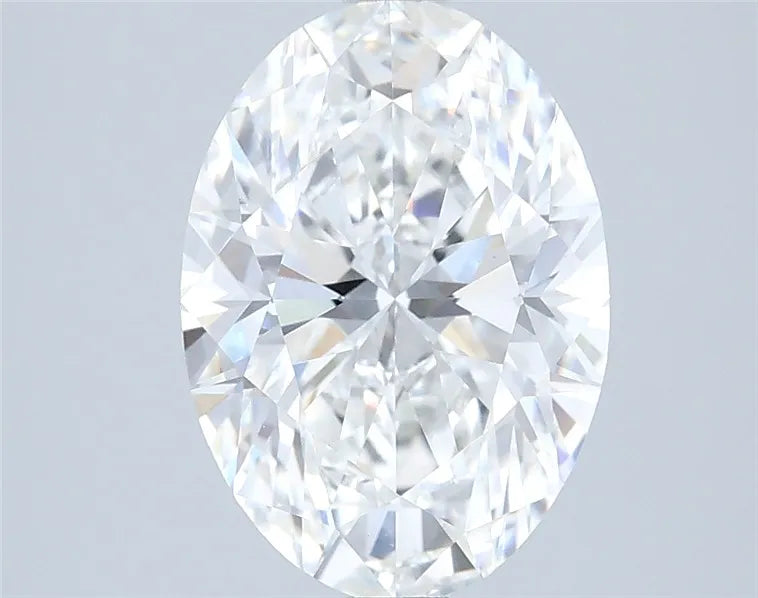 3.06ct Oval Lab Grown Diamond (Colour E, Clarity VVS2, IGI Certified)