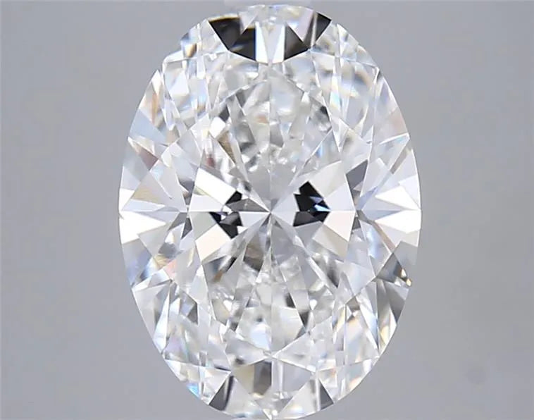 3.06ct Oval Lab Grown Diamond (Colour E, Clarity VVS2, IGI Certified)