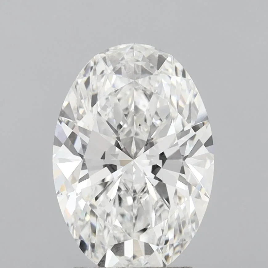 3.06ct Oval Lab Grown Diamond (Colour E, Clarity VVS2, IGI Certified)