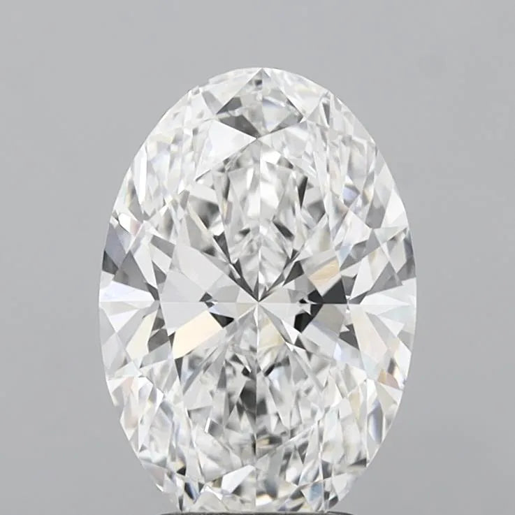 3.06ct Oval Lab Grown Diamond (Colour E, Clarity VVS2, IGI Certified)