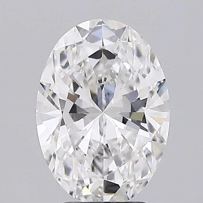 3.06ct Oval Lab Grown Diamond (Colour E, Clarity VVS2, IGI Certified)