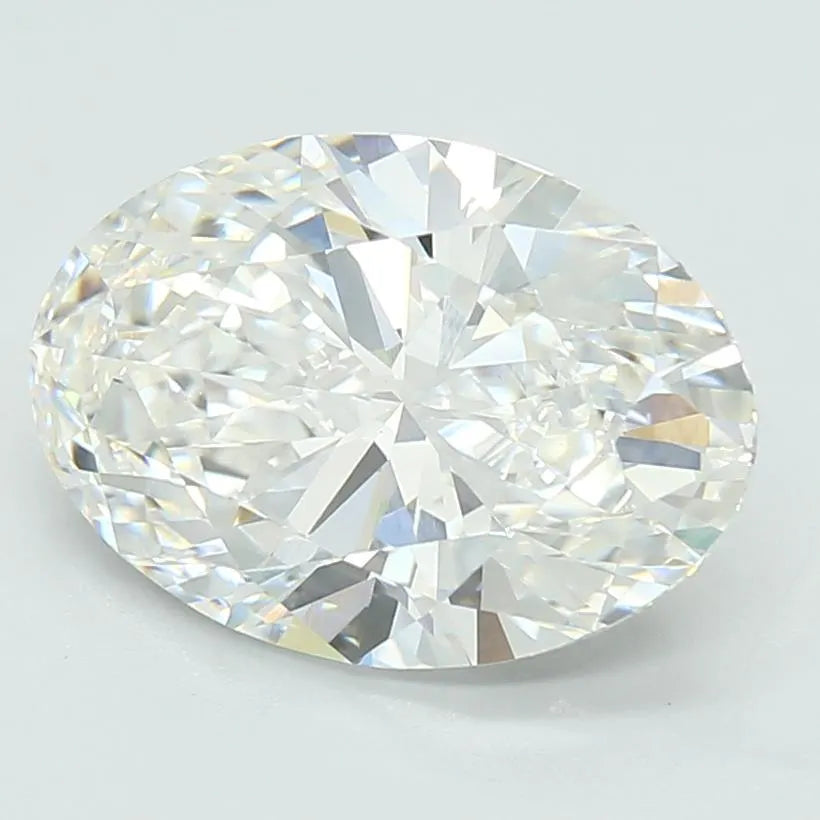 3.06ct Oval Lab Grown Diamond (Colour F, Clarity VS1, Cut EX, IGI Certified)