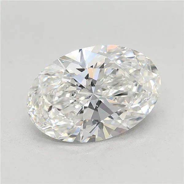 3.06ct Oval Lab Grown Diamond (Colour F, Clarity VVS1, IGI Certified)