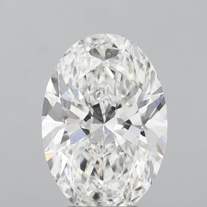 3.06ct Oval Lab Grown Diamond (Colour F, Clarity VVS2, IGI Certified)