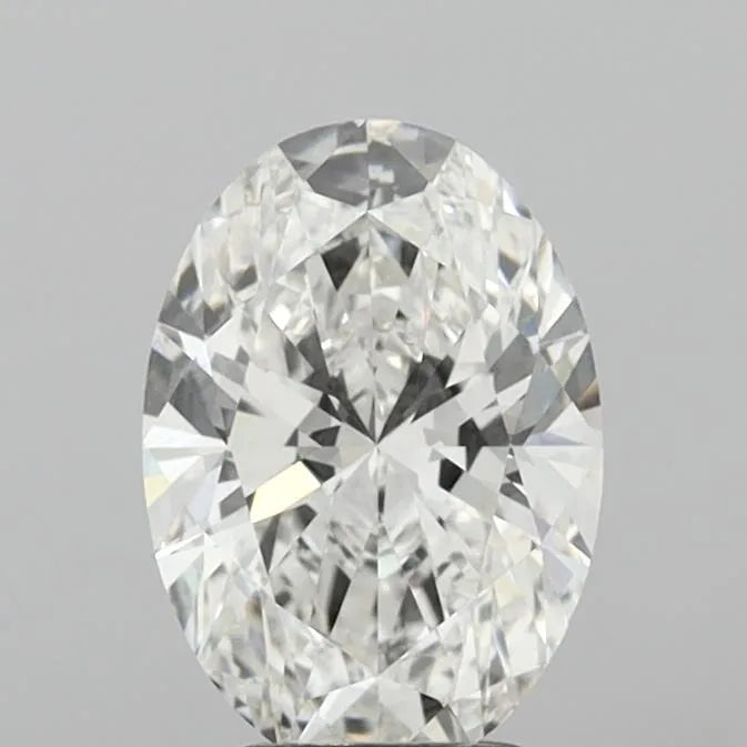3.06ct Oval Lab Grown Diamond (Colour F, Clarity VVS2, IGI Certified)