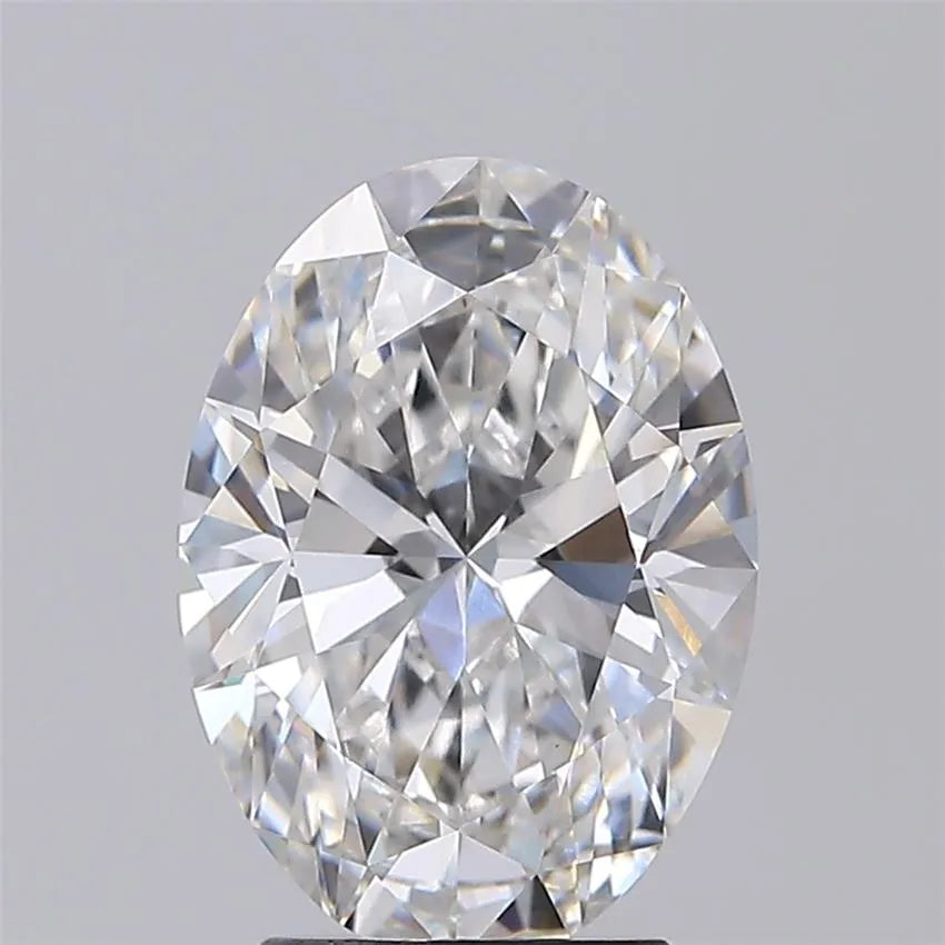 3.06ct Oval Lab Grown Diamond (Colour F, Clarity VVS2, IGI Certified)