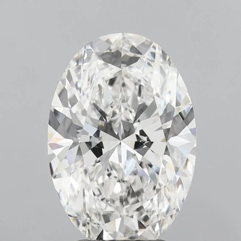 3.06ct Oval Lab Grown Diamond (Colour F, Clarity VVS2, IGI Certified)