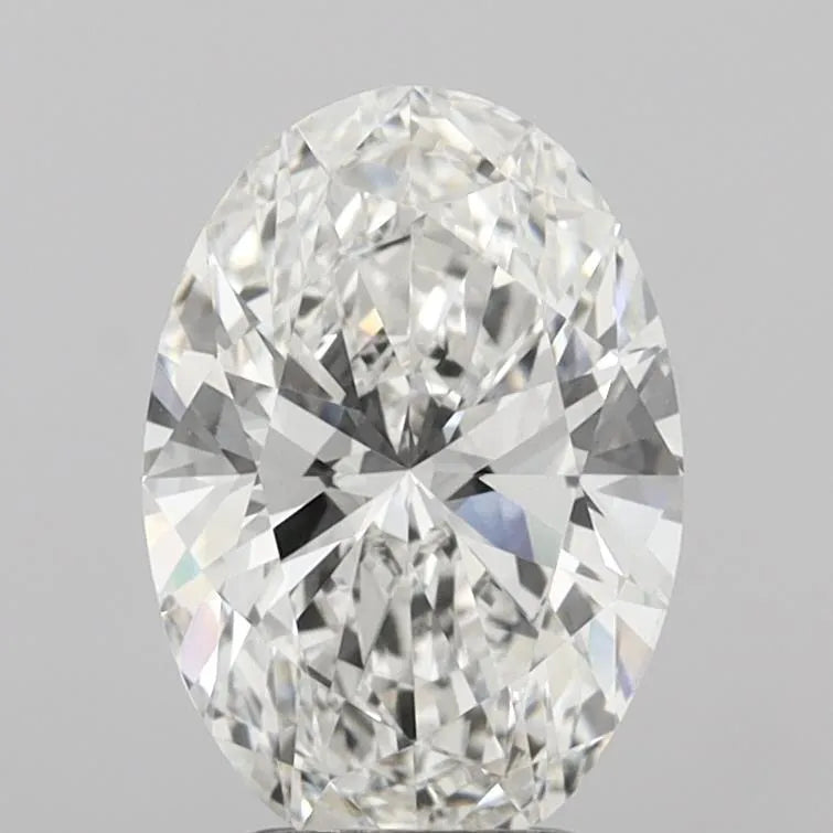 3.06ct Oval Lab Grown Diamond (Colour F, Clarity VVS2, IGI Certified)