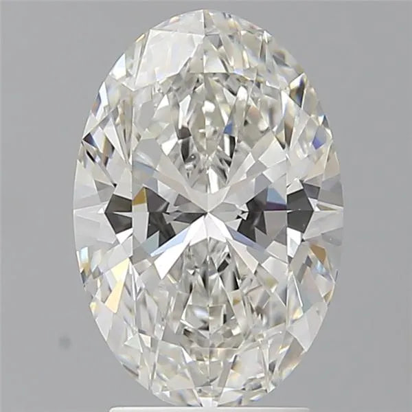 3.06ct Oval Lab Grown Diamond (Colour F, Clarity VVS2, IGI Certified)