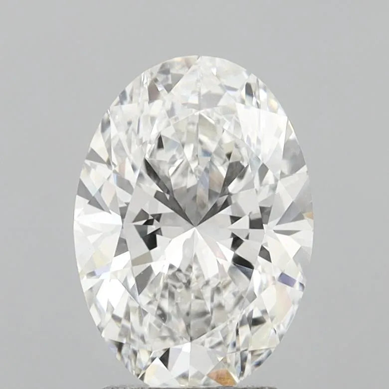 3.06ct Oval Lab Grown Diamond (Colour F, Clarity VVS2, IGI Certified)