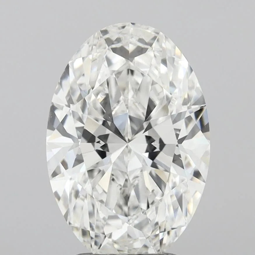 3.06ct Oval Lab Grown Diamond (Colour F, Clarity VVS2, IGI Certified)
