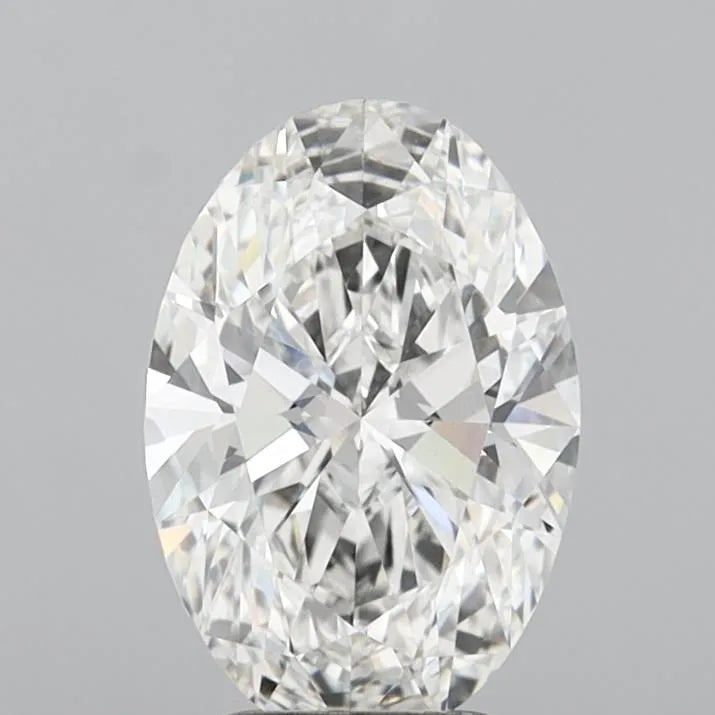 3.06ct Oval Lab Grown Diamond (Colour F, Clarity VVS2, IGI Certified)