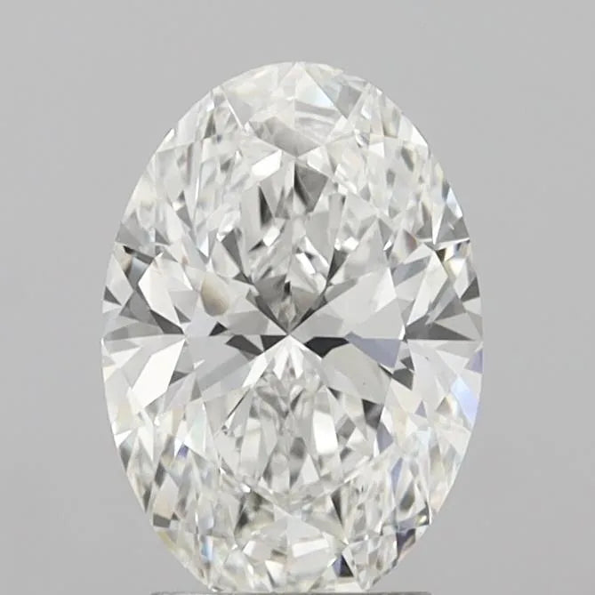 3.06ct Oval Lab Grown Diamond (Colour F, Clarity VVS2, IGI Certified)