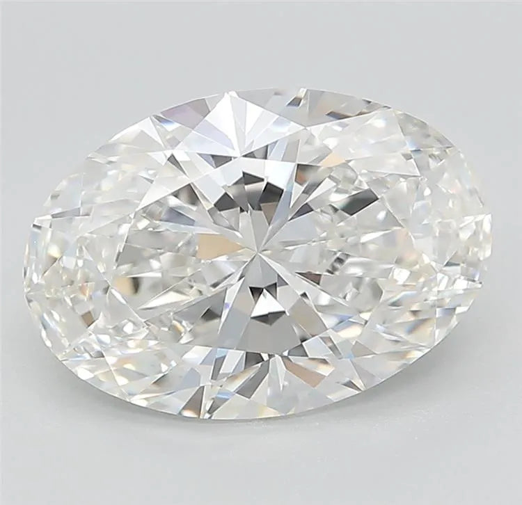 3.06ct Oval Lab Grown Diamond (Colour G, Clarity IF, Cut EX, IGI Certified)