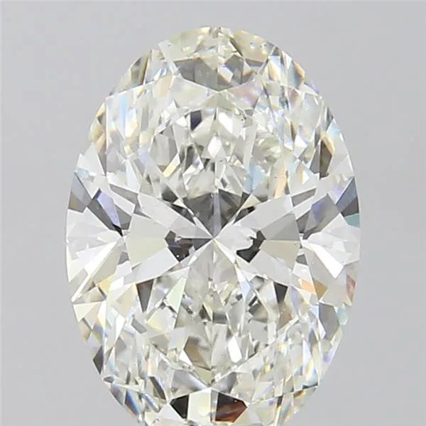 3.06ct Oval Lab Grown Diamond (Colour G, Clarity VS1, IGI Certified)