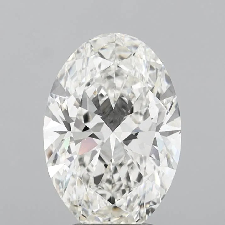 3.06ct Oval Lab Grown Diamond (Colour G, Clarity VS1, IGI Certified)