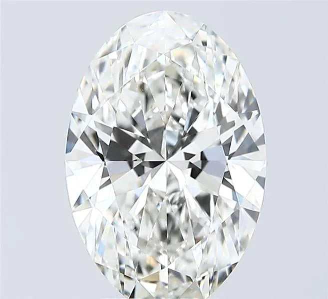 3.06ct Oval Lab Grown Diamond (Colour G, Clarity VVS1, IGI Certified)
