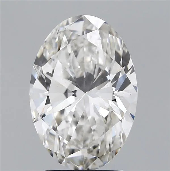 3.06ct Oval Lab Grown Diamond (Colour H, Clarity VS1, IGI Certified)