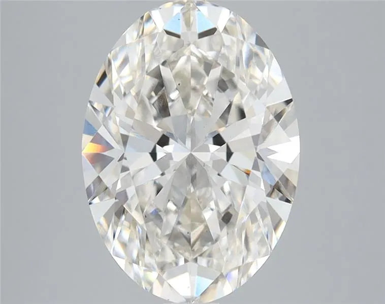 3.06ct Oval Lab Grown Diamond (Colour H, Clarity VS1, IGI Certified)