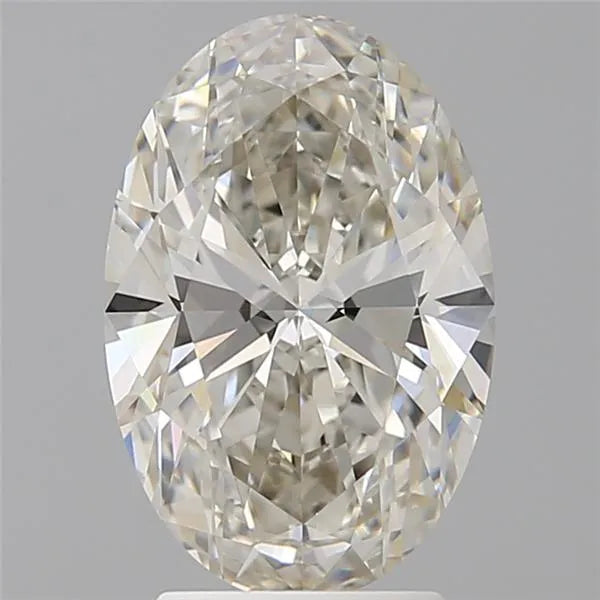 3.06ct Oval Lab Grown Diamond (Colour H, Clarity VVS2, Cut EX, IGI Certified)