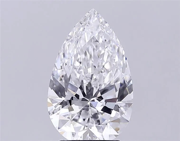 3.06ct Pear Lab Grown Diamond (Colour D, Clarity VVS1, IGI Certified)