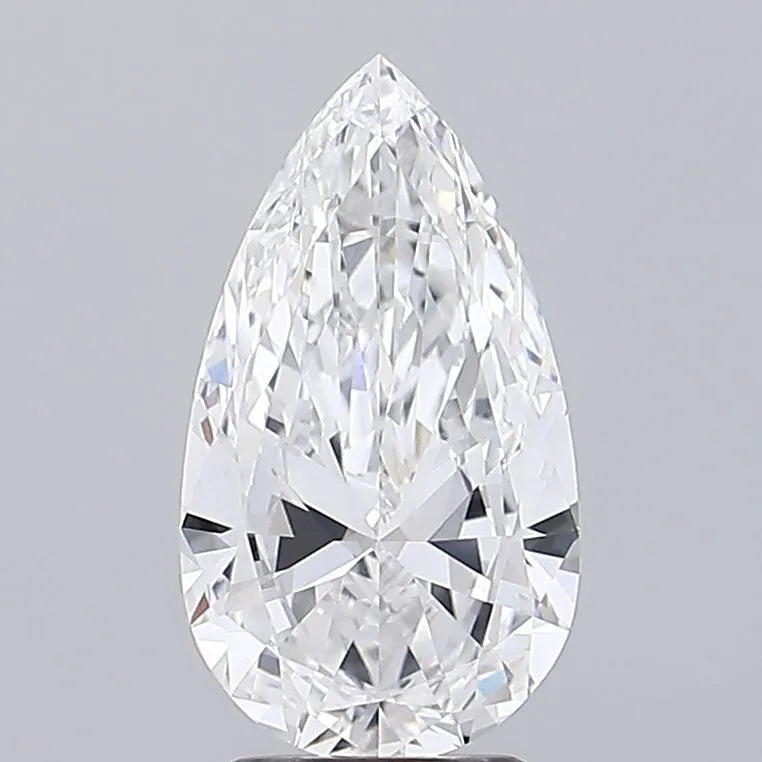 3.06ct Pear Lab Grown Diamond (Colour E, Clarity VVS1, IGI Certified)