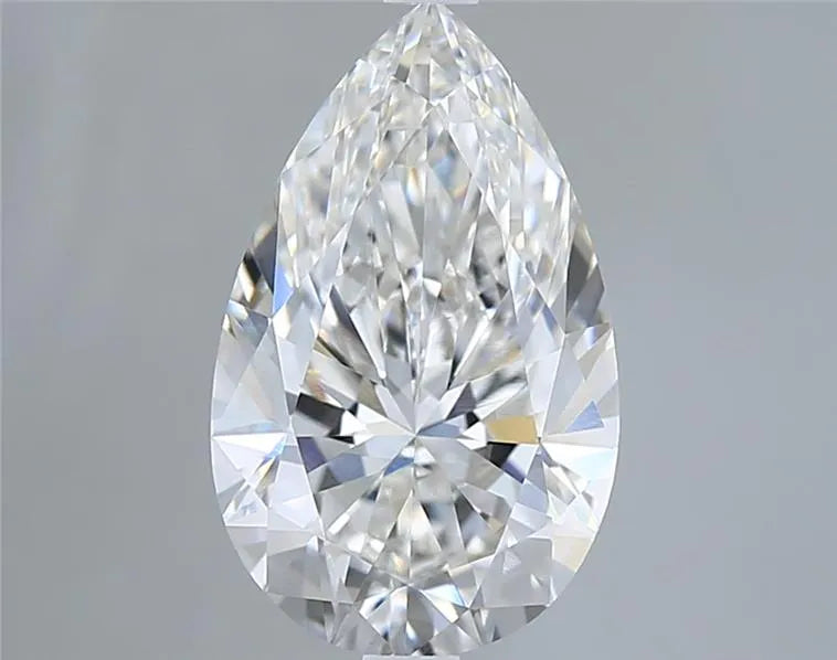3.06ct Pear Lab Grown Diamond (Colour F, Clarity VVS2, IGI Certified)
