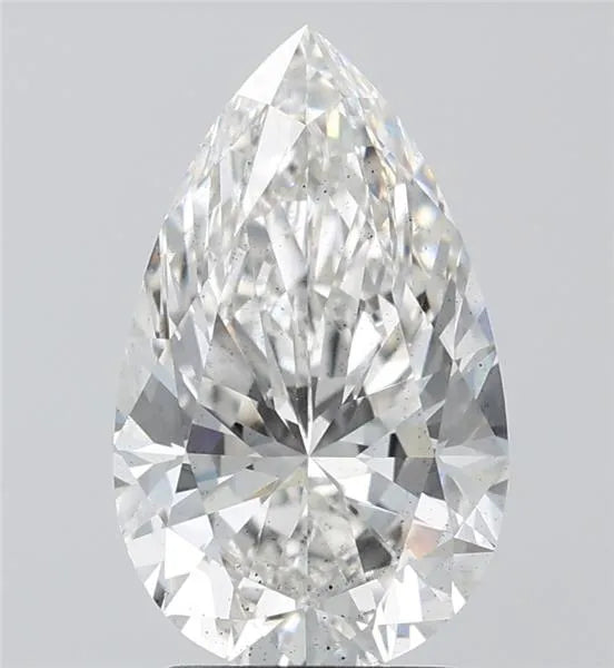 3.06ct Pear Lab Grown Diamond (Colour G, Clarity SI1, IGI Certified)