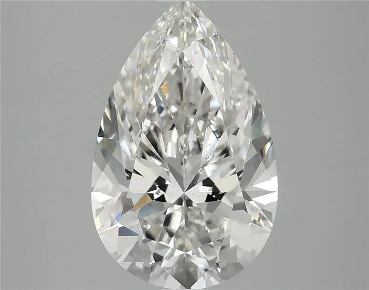 3.06ct Pear Lab Grown Diamond (Colour G, Clarity VS1, IGI Certified)