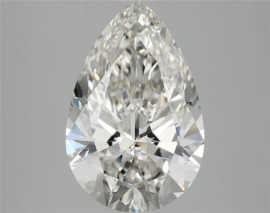 3.06ct Pear Lab Grown Diamond (Colour G, Clarity VS1, IGI Certified)