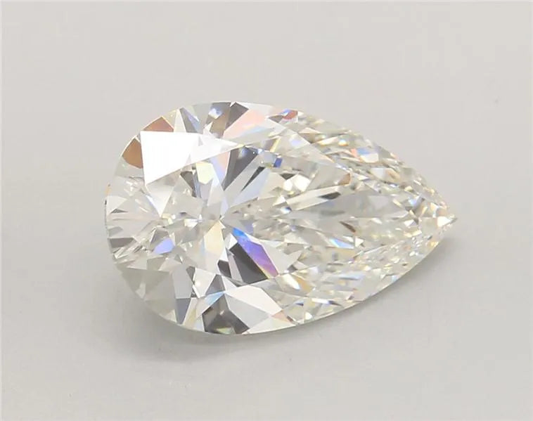 3.06ct Pear Lab Grown Diamond (Colour G, Clarity VVS1, IGI Certified)