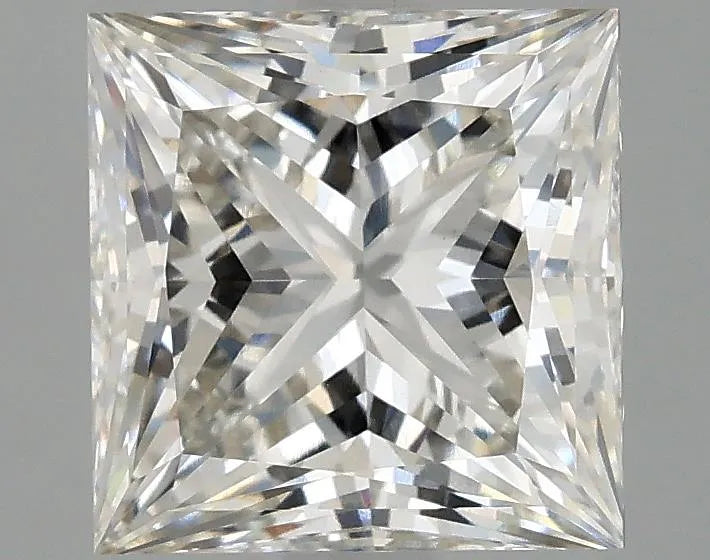 3.06ct Princess Lab Grown Diamond (Colour H, Clarity VVS2, IGI Certified)