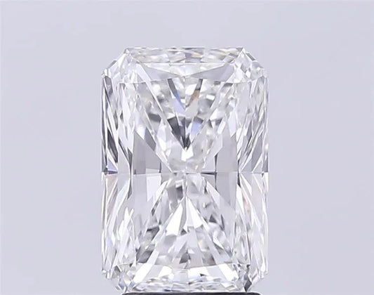 3.06ct Radiant Lab Grown Diamond (Colour F, Clarity VS1, IGI Certified)