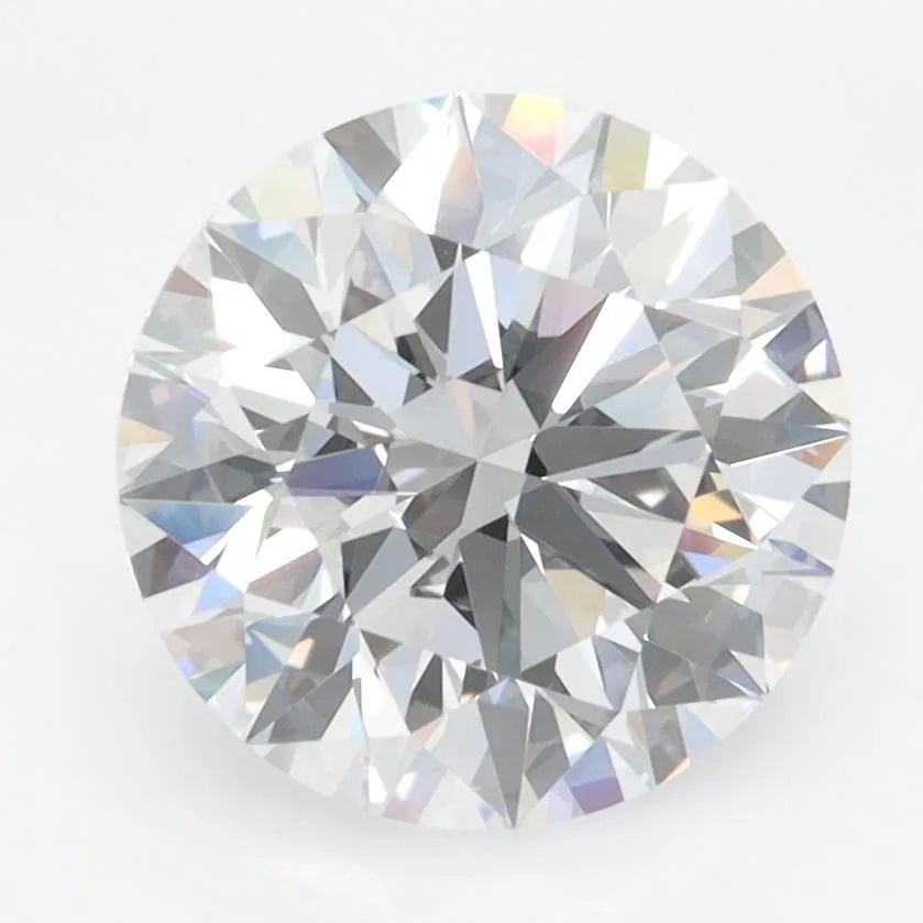 3.06ct Round Lab Grown Diamond (Colour D, Clarity VVS1, Cut ID, IGI Certified)